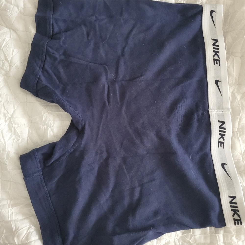 Navy Blue Nike Boxer Briefs,  large